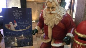 福岡天神クリスマスマーケット エルガーラパサージュ広場